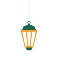 Lantern Element Vector Background . Muslim Element Template . Festival Element Template Vector .