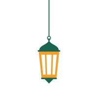 Lantern Element Vector Background . Muslim Element Template . Festival Element Template Vector .