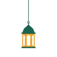 Lantern Element Vector Background . Muslim Element Template . Festival Element Template Vector .