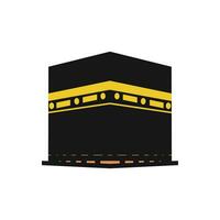 Makkah Illustration Element Vector . Mecca Illustration . kaaba Element Vector