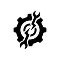 ajuste icono vector elemento gratis , engranaje icono , ajuste logo elemento