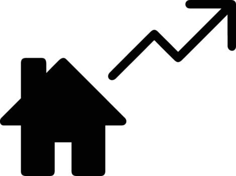 Growth business icon symbol vector image. Illustration of the progress outline infographic strategy  development design image