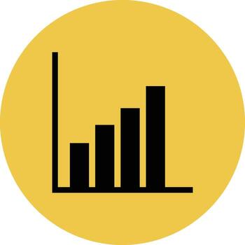 Growth business icon symbol vector image. Illustration of the progress outline infographic strategy  development design image