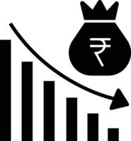 Growth business icon symbol vector image. Illustration of the progress outline infographic strategy  development design image