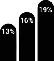Growth business icon symbol vector image. Illustration of the progress outline infographic strategy  development design image
