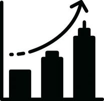 crecimiento negocio icono símbolo vector imagen. ilustración de el Progreso contorno infografía estrategia desarrollo diseño imagen