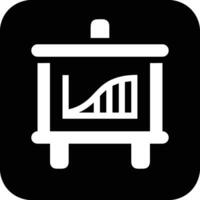 Growth business icon symbol vector image. Illustration of the progress outline infographic strategy  development design image