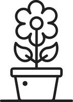Growth business icon symbol vector image. Illustration of the progress outline infographic strategy  development design image