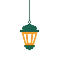 Lantern Element Vector Background . Muslim Element Template . Festival Element Template Vector .