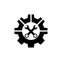 Setting Icon Vector Element Free , Gear Icon , Setting Logo Element