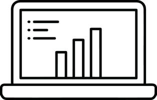 crecimiento negocio icono símbolo vector imagen. ilustración de el Progreso contorno infografía estrategia desarrollo diseño imagen