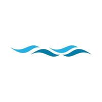 Wave Logo Element Vector . Ocean Wave Logo .