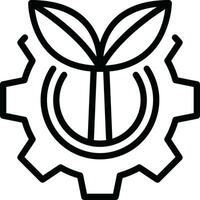 Growth business icon symbol vector image. Illustration of the progress outline infographic strategy  development design image