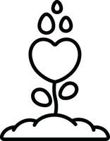 Growth business icon symbol vector image. Illustration of the progress outline infographic strategy  development design image