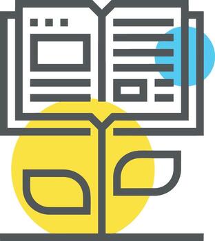 Growth business icon symbol vector image. Illustration of the progress outline infographic strategy  development design image