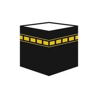 Makkah Illustration Element Vector . Mecca Illustration . kaaba Element Vector