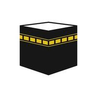 Makkah Illustration Element Vector . Mecca Illustration . kaaba Element Vector