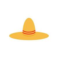 sombrero ilustración vector gratis . ropa sombrero elemento .