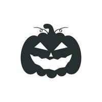 Halloween Pumpkin Silhouette Vector , Halloween Celebration Element