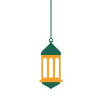 Lantern Element Vector Background . Muslim Element Template . Festival Element Template Vector .