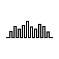Audio Wave Visualizer Element Vector , Sound Music Equalizer