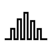 audio ola visualizador elemento vector , sonido música igualada