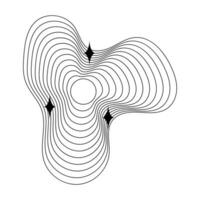 estructura metálica línea estético forma . estructura metálica diseño vector