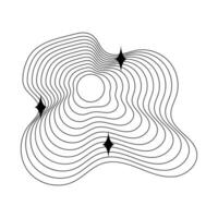 estructura metálica línea estético forma . estructura metálica diseño vector