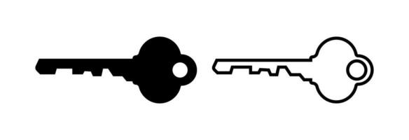 Key Icon Vector Free . Key Logo Vector . Key Illustration Vector . Security Key Icon