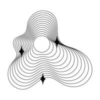 estructura metálica línea estético forma . estructura metálica diseño vector