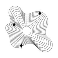 estructura metálica línea estético forma . estructura metálica diseño vector