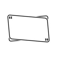 Text Box Line Vector , Outline Text Box Template , Comment Vector , Quote Line Shape