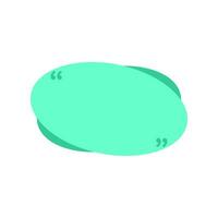 Text Box Element Vector , Comment Shape Illustration , Quote Element Vector