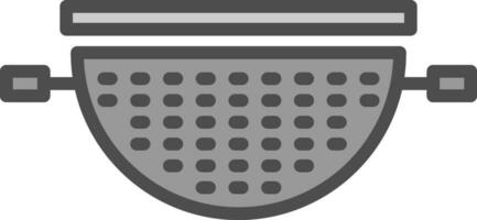 Strainer Vector Icon Design