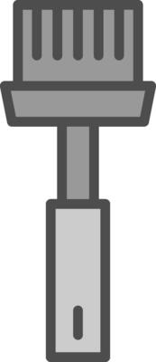 Basting brush Vector Icon Design