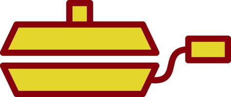 Frying pan Vector Icon Design