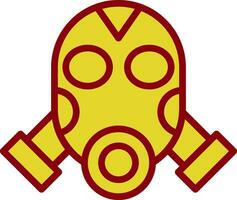 Gas mask Vector Icon Design