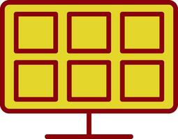 Screen Vector Icon Design