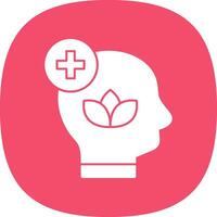 diseño de icono de vector de salud mental