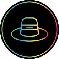 diseño de icono de vector de sombrero