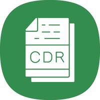 Cdr File Format Vector Icon Design