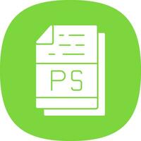 PS File Format Vector Icon Design