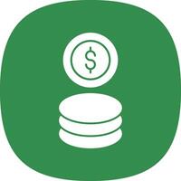 Coin Vector Icon Design