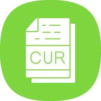 CUR File Format Vector Icon Design