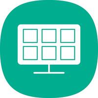 Screen Vector Icon Design