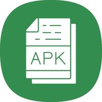 APK File Format Vector Icon Design