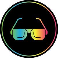 diseño de icono de vector de gafas