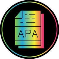 Apa Vector Icon Design