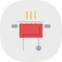 Grill Vector Icon Design