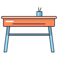 bureau illustration ai génératif png